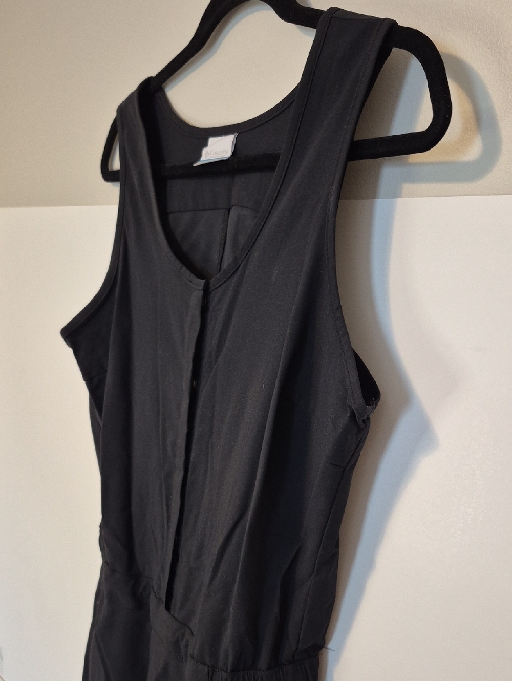 COLUMBIA Sleeveless Black Jumpsuit - M - Picture 4 of 12